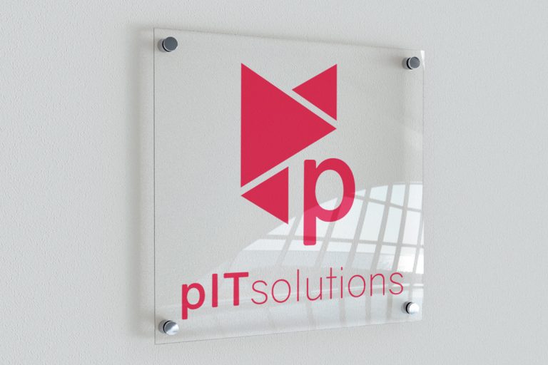 pIT solutions Schild