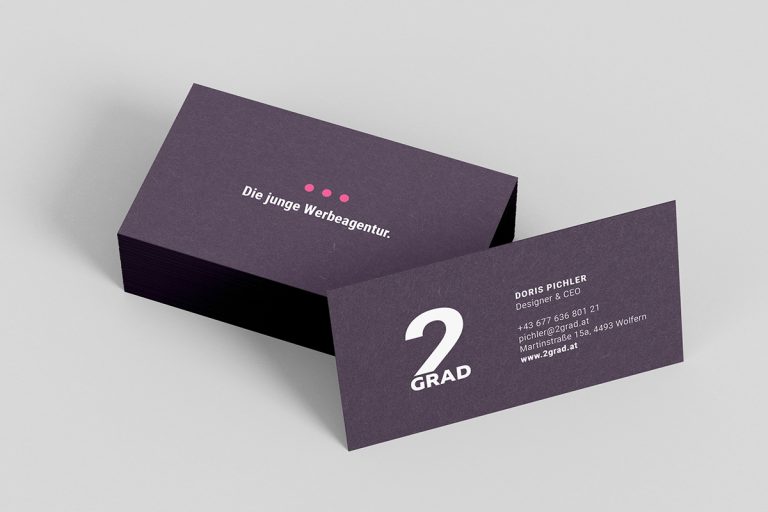 2GRAD Visitenkarten