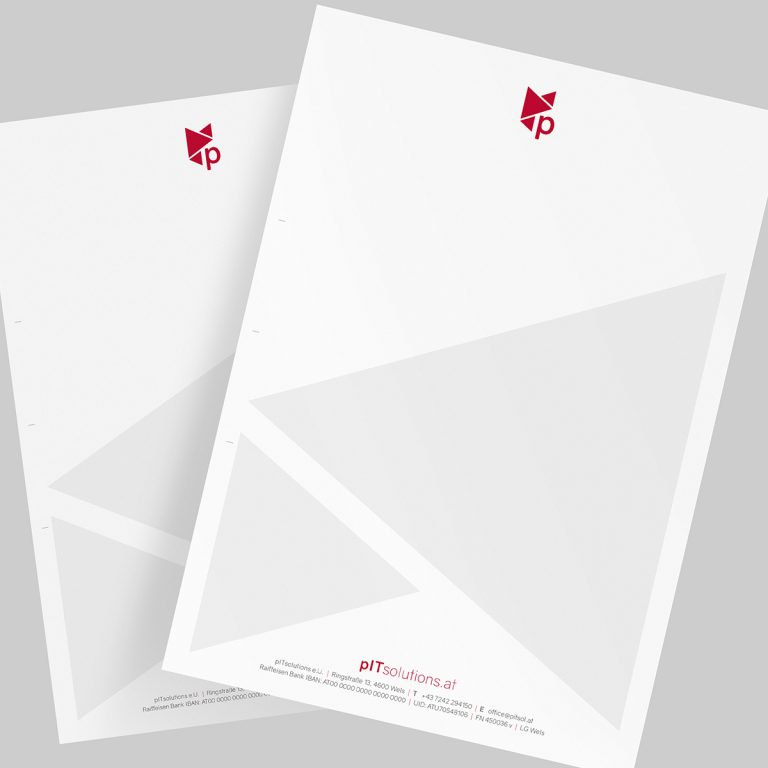 pIT solutions Briefpapier